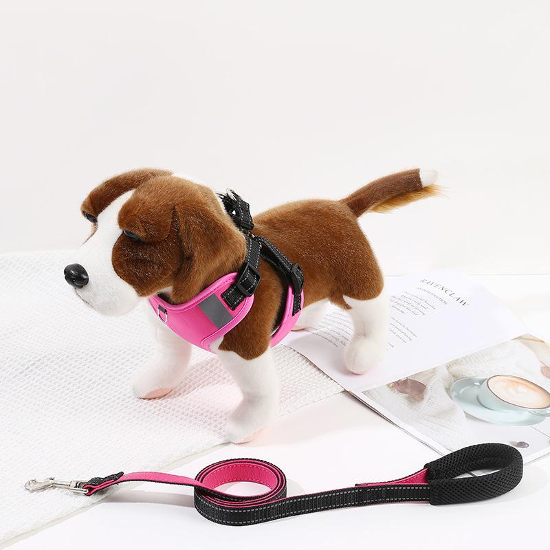 Guinzaglio per cani, nuova corda da addestramento antideflagrante per cani, tipo pettorina, corda di trazione telescopica, pettorina esplosiva per animali domestici