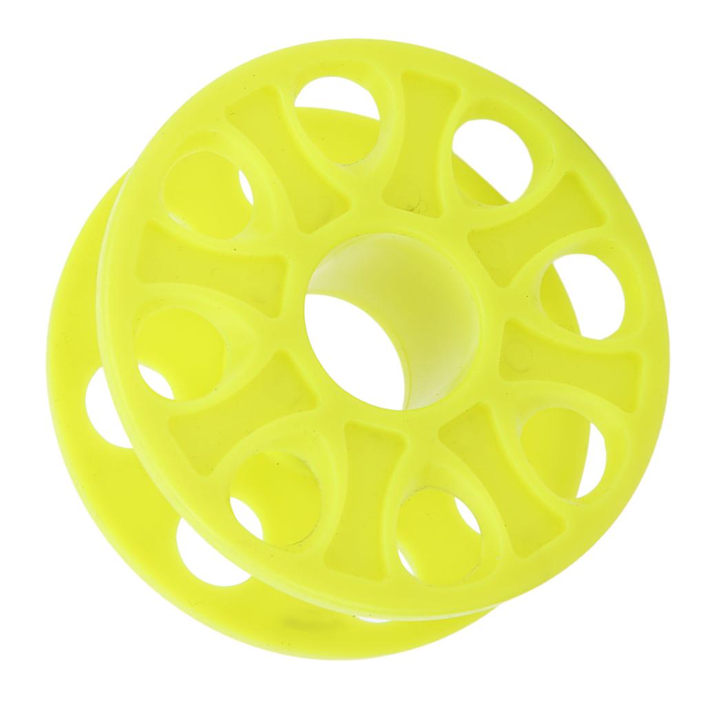 Finger Reel Compact Diving Finger Spool for Cave Diving and Technical Diving ActivitiesYellow