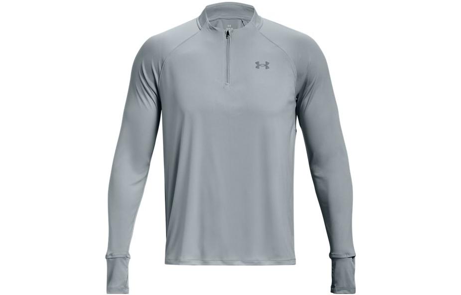 Under Armour Iso Chill T Shirts Men s Blue Stand Collar Moderate Straight Fit 1377877-465 3XL