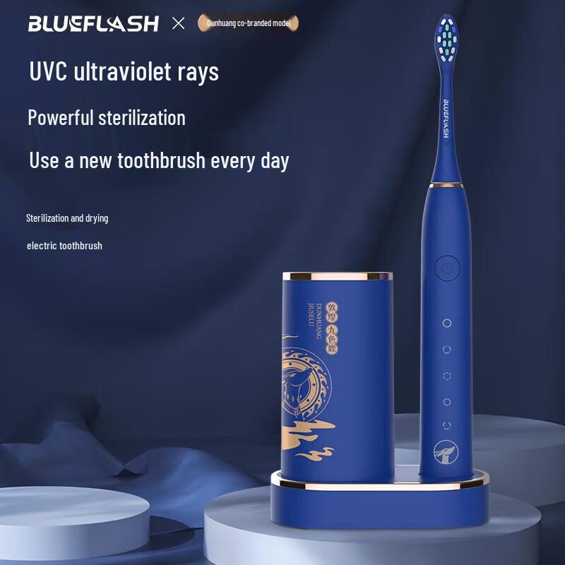 

BLUE FLASH Dunhuang Electric Toothbrush Set