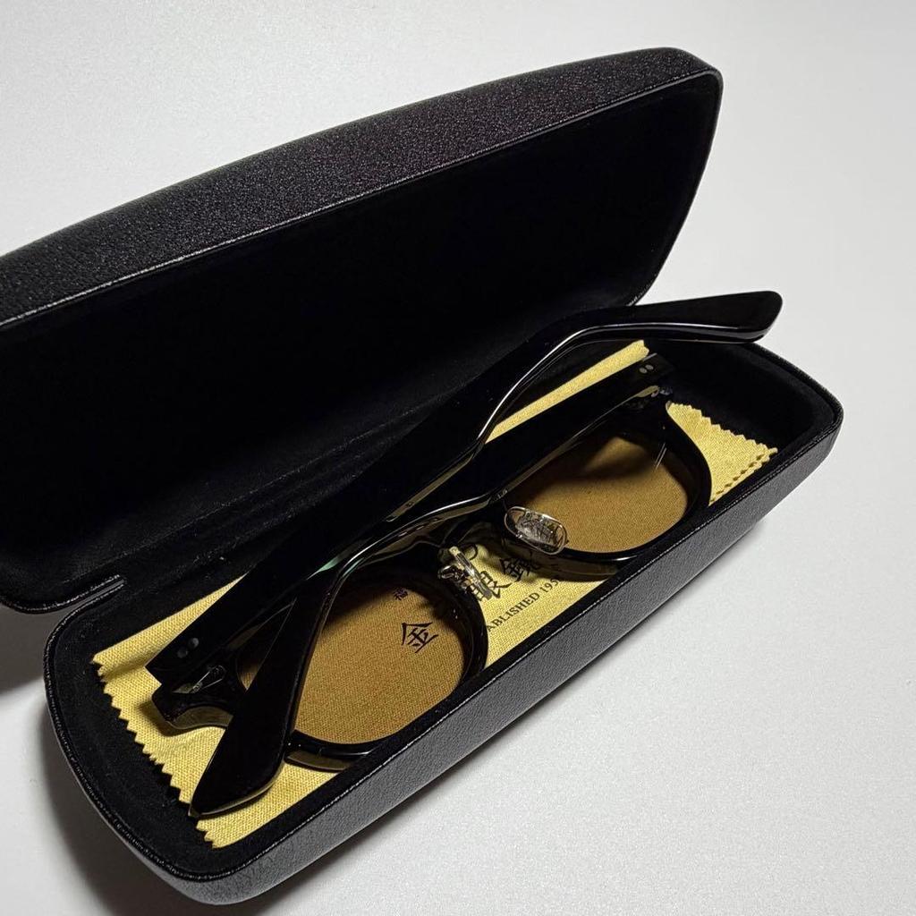 Used Kaneko Optician KCS-27 Sunglasses Black