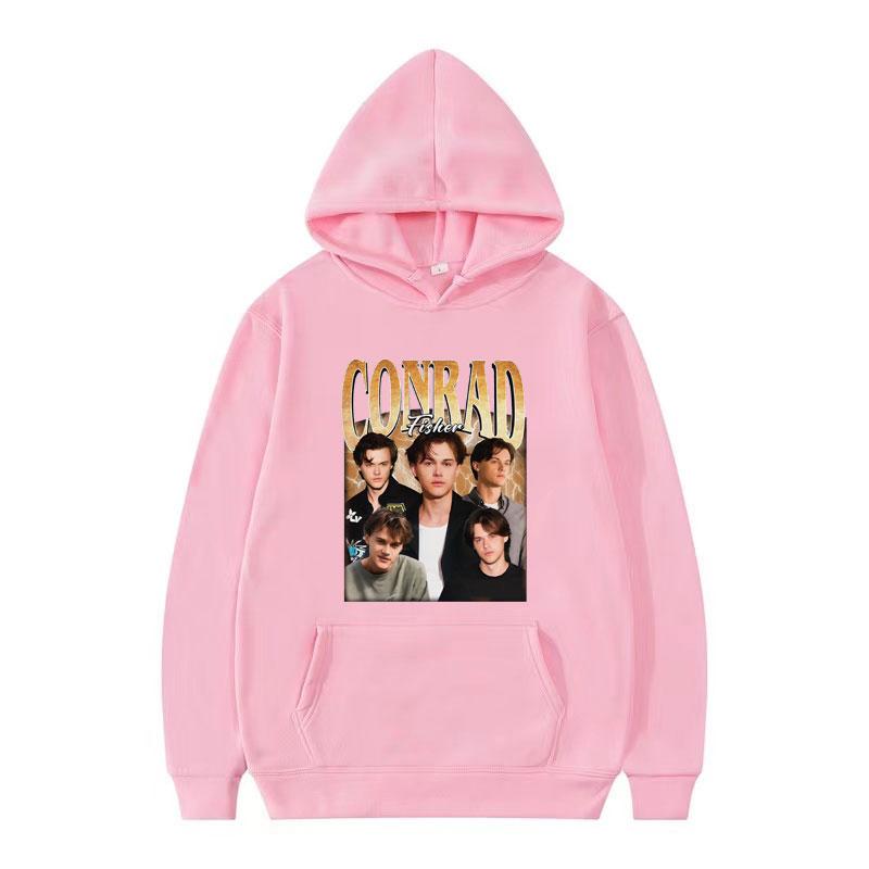 Team Conrad Fisher Gift Sweatshirts Vintage Christopher Briney Graphic Hoodie Tops Men Women's Clothing Casual Oversized Hoodies