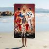C-Cristiano R-Ronaldo CR-7 Asciugamano da Spiaggia in Microfibra Assorbente Asciugatura Rapida Morbido Yoga Nuoto Resort Arrampicata su Montagna Asciugamano