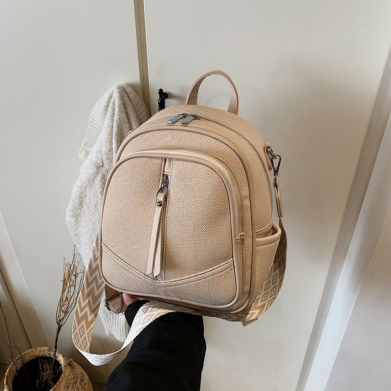 Premium Casual Simple Backpack Women's New Fashion Versatile Travel Backpack