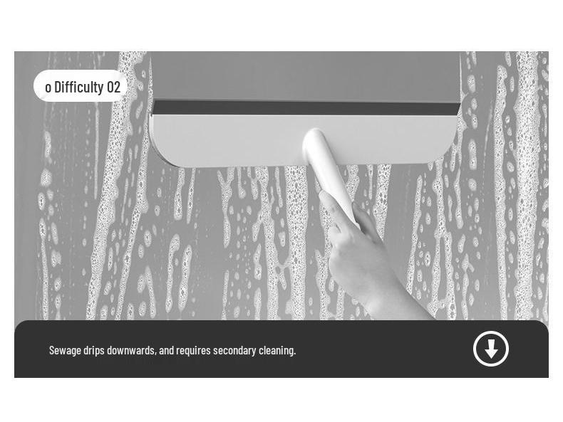 New Single-Sided Glass Cleaning Tool with Water Spray for Windows