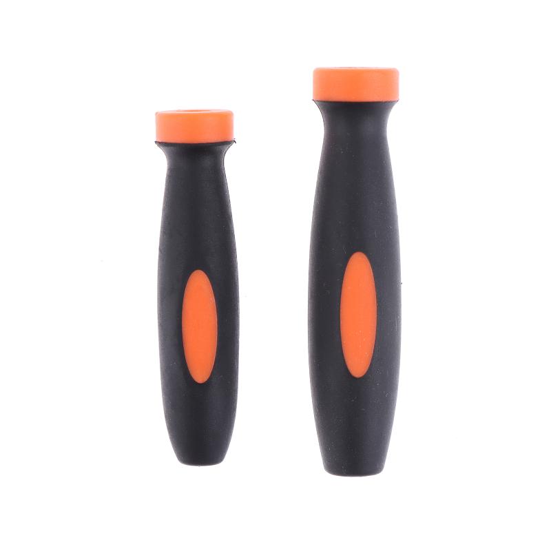 New 10pcs Rubber Files Handles TPR Grip Files Handles File Handles For Small Files Wooden Hard Rubber TPR+PP Hand Tool