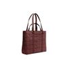 New COACH Hudson Fabric Tote Bag, Shopping Bag, Shoulder Bag, Handbag Tubas Men's Burgundy CH827-B4WN