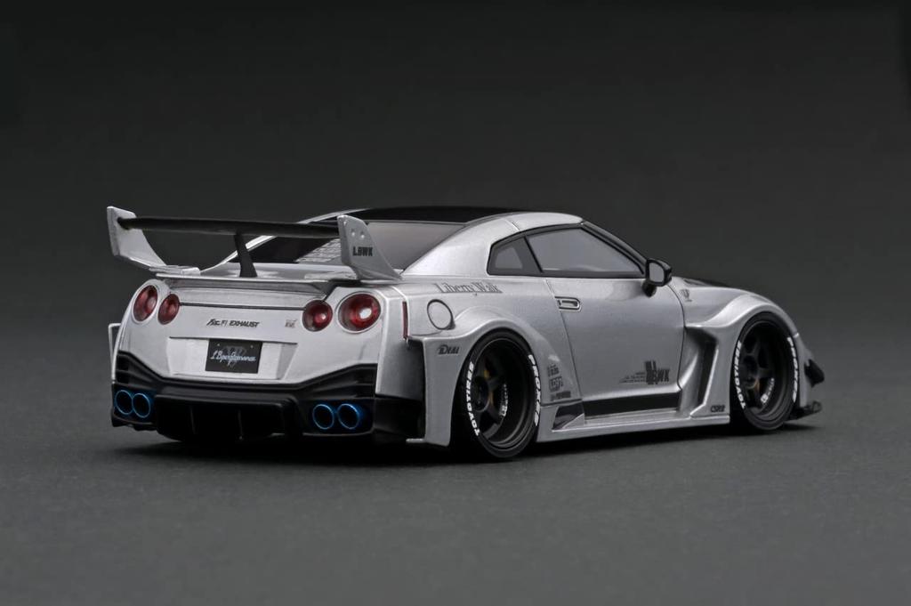 Ignition Model WORKS GT Nissan Silver Finished Product IG2545 1/43 LB-Silhouette 35GT-RR