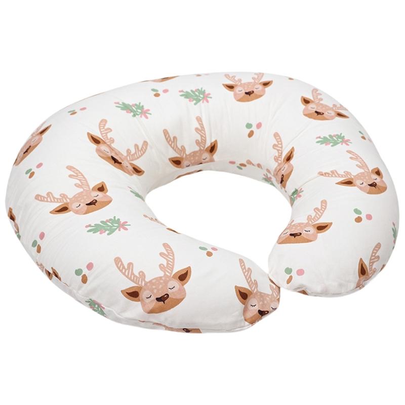 Poduszka do karmienia dla niemowląt Ergonomiczne poduszki do karmienia z poszewką wielofunkcyjna Pozycjonowanie do karmienia dziecka