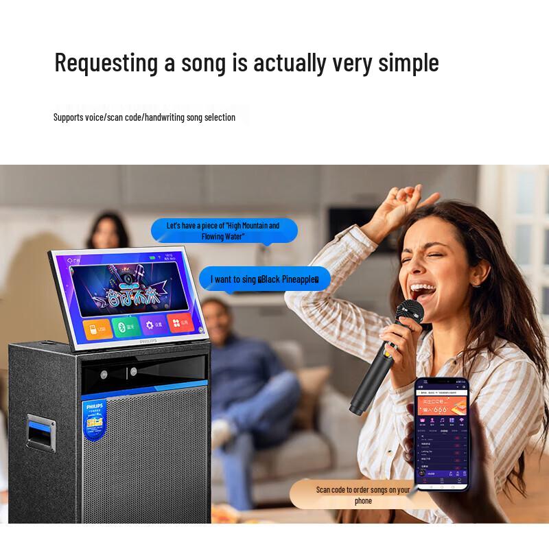 Philips SD659 Portable KTV Karaoke System with Display