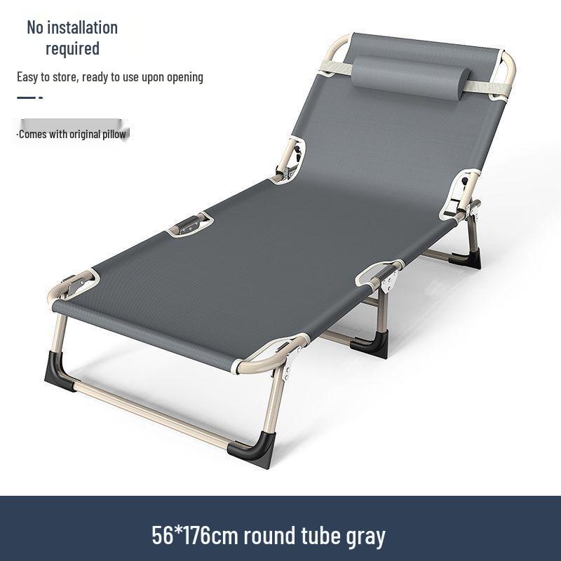 Multifunctional Single Bed Recliner: Perfect for Caregivers, Naps, Offices, Camps, and Rentals - Foldable and Compact.