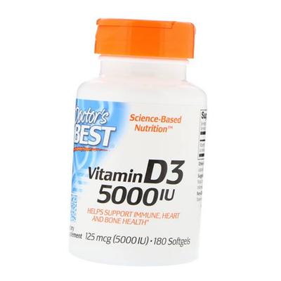 Vitamin D3, Vitamin D3 5000, 180gelcaps (36327034)