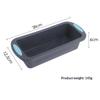 Silicone Kitchen Baking Tray Nonstick Rectangular Pan Flexible Bread Cake Muffin Mold Versatile Bakeware for Home Oven Use