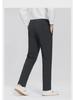Men's Winter White Duck Down Pants - Warm, Thick, Casual Business Trousers, Elastic Waist, Straight-Fit