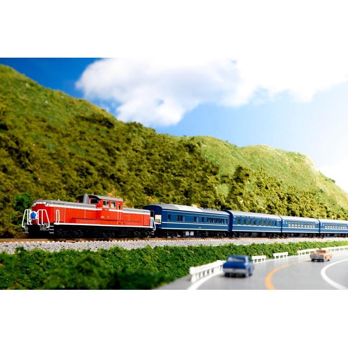 KATO N Gauge 20 Series Sleeper Express Sakura Set, 8 Cars, 10-1873, Train Model, Passenger Car Multicolor 1/150