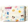GOON Tap Rich Baby Wipes Refill, Gentle On the Skin, 70 Wipes Per Pack, Tsum Tsum Design, Bulk Purchase with Fixed Shipping