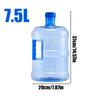 Multifunctional 7.5/5L Camping Water Storage Water Pitcher with Handle Sturdy Canteen Portable for Picnic Outdoor Hiking Camping