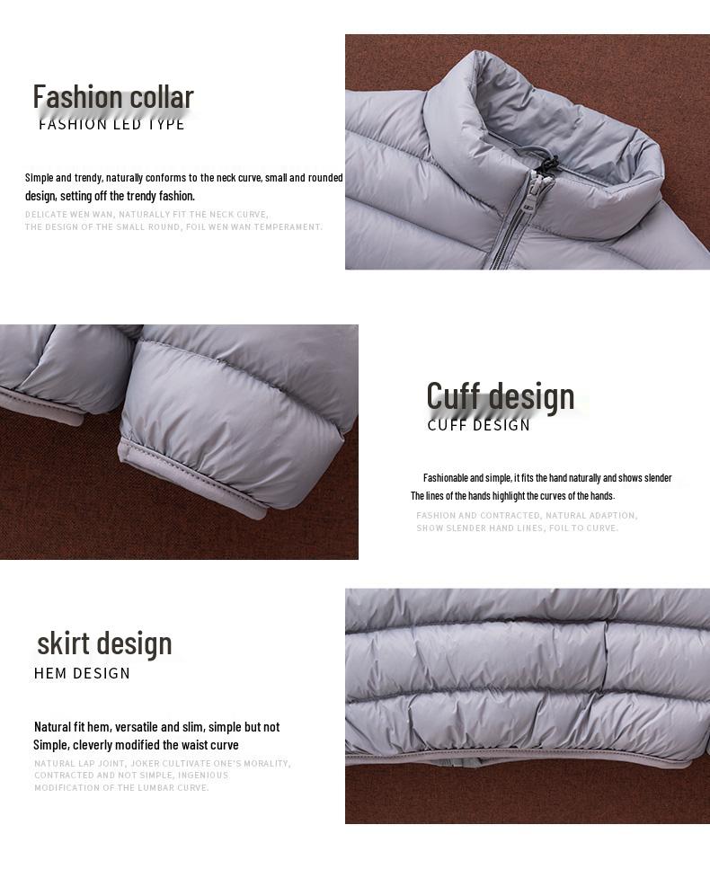 Men's 2024 Ultra-Light Down Jacket: Short, Hooded, Plus Size, Cold-Proof, Warm Autumn/Winter Outerwear for Young and Mid-Age Men