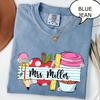 Comfort Colors® Personalized Teacher T-Shirt, First Day Of School Teacher Shirt, Graduation Gift