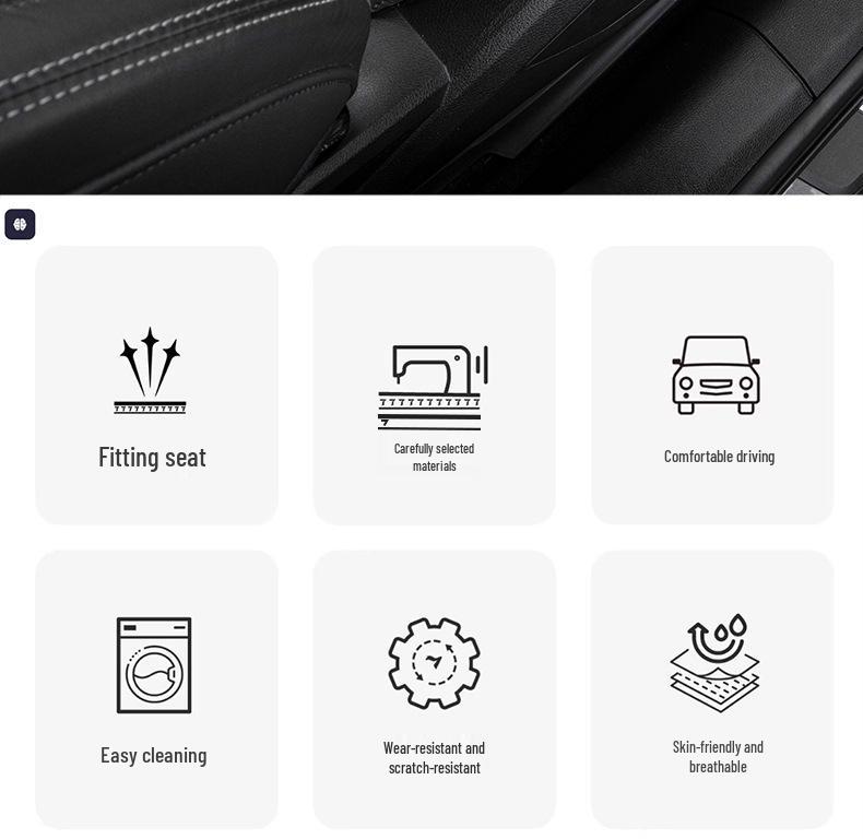 AION i60 Universale Ganzjahres-Autositzauflage - Wildleder, Passend für RT/S/UT/LX/Y/V Modelle