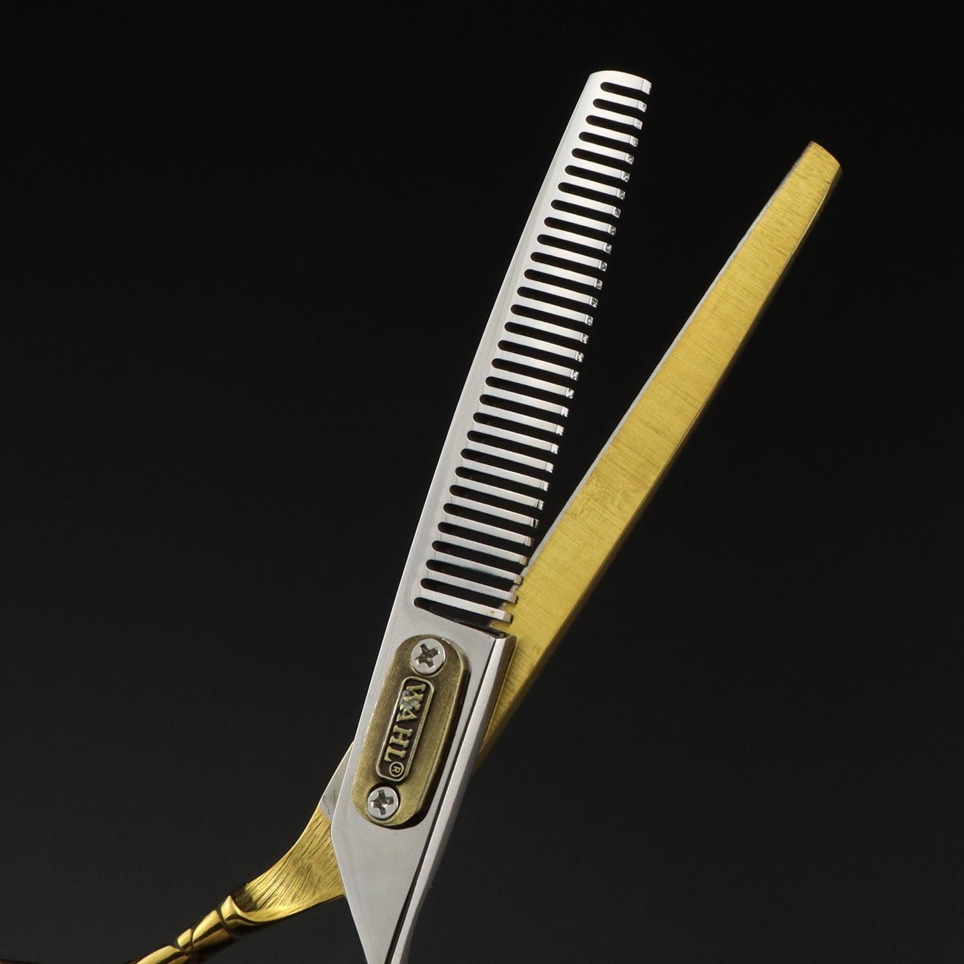 

Platinum, hair scissors, hair scissors, flat scissors, bangs scissors, antlers, fish bone teeth, non-marking teeth scissors traceless teeth remove 10% of hair volume