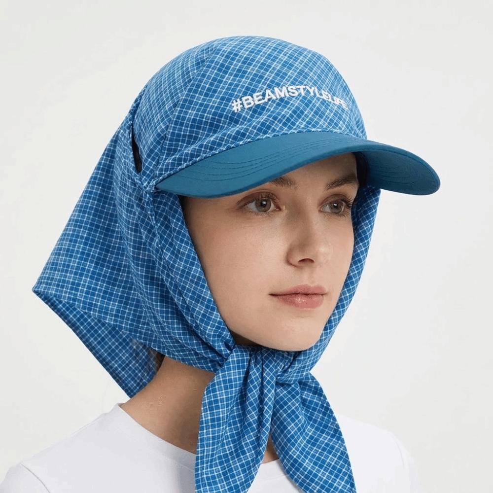 Foulard Y2k Cappellino da Baseball Stile Coreano Cappello a Sciarpa con Laccetti Leggero Cappellino da Baseball Primavera