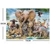 1000 Teile Tierwelt-Puzzle für Erwachsene und Kinder, pädagogisches Puzzle-Geschenk