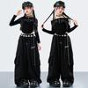 Jazz Dance Costumes for Girls Korean Version of Fashionable Jazz Dance Practice Suits for Girls Autumn Performance Costumes