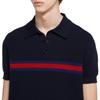 GUCCI Polo Shirt Men's Marine Blue 833505-XKEYN-4575