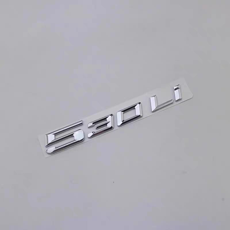 For BMW New 5 Series Car Trunk Letters Logo Emblem Sticker 520i 525i 528i 530i 535i 540i G30 G31 G60 G61 2024 2025 Badge Decals Yp2