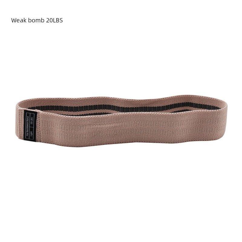 

Tension Band 20 Pounds Yoga Elastic Band Hip Fitness Training Female Resistance Band Strength Training Stretch Hip Lifting Pink weak elastic 20 pounds [polyester cotton]]