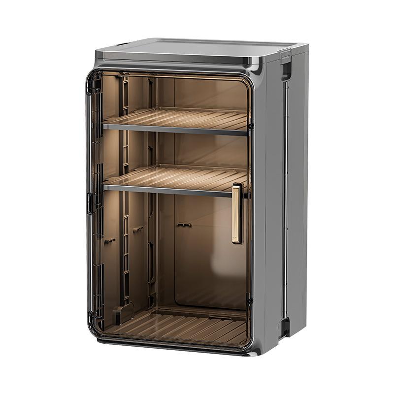 Dustproof Tea & Coffee Cup Storage Organizer – Desktop Holder & Draining Box for Cups & Mugs
