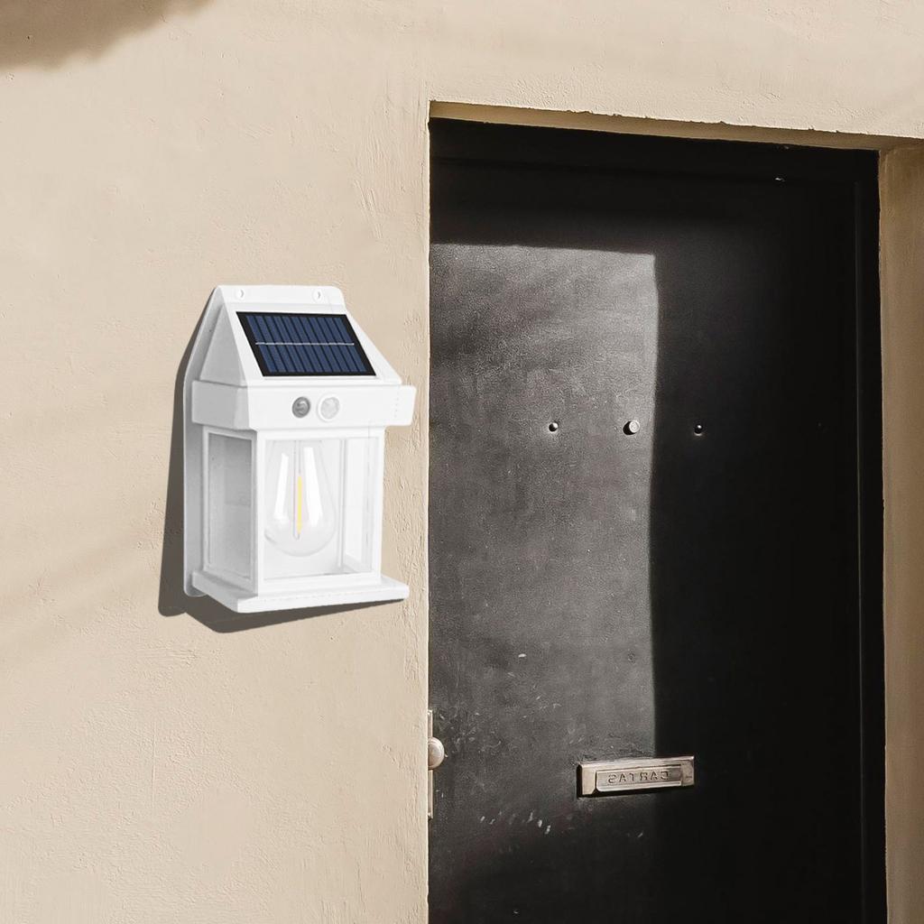 Outdoor Solar Wall Light Warm And Warm Light