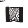 Universal Trunk Storage Bag Car Mesh Trunk Seat Elastic String Net Sticker Storage Bag Pocket Cage Auto Organizer Seat Back Bag
