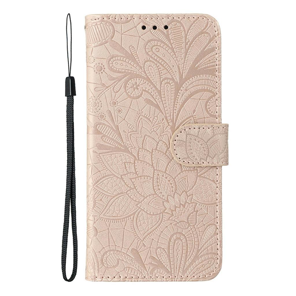 For Xiaomi Redmi Note 14S 4G/Note 13 Pro 4G/Poco M6 Pro 4G Case Wallet Stand Imprinted Rose