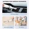 Portable Hand Vacuum for Car and Home Strong Suction Dust Cleaner USB Charging Washable HEPA Filter for Pet Hair Removal