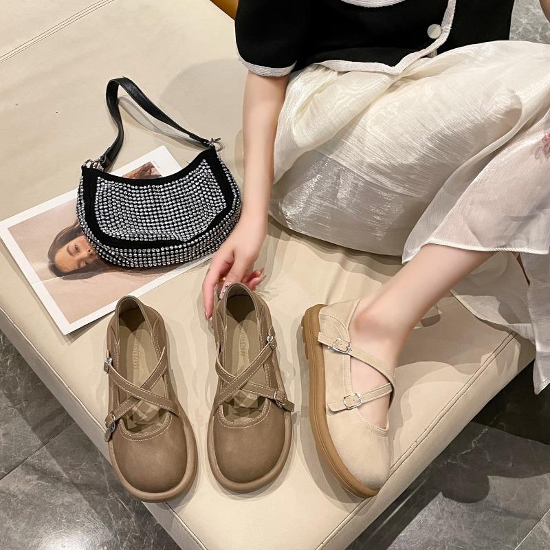 Ladies Spring Fashion Buckle Designer Mule Shoes Simple Solid Color Outdoor Casual Comfortable Party Women Shoes Zapatos Mujer