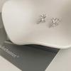 Niche Design Sense Hip-hop Geometric Crossed Earrings All-matched Ear Jewelry