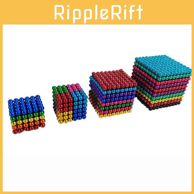 Magnetischer Neodym Bunter Buck Ball 5mm 512 Stück N35 Puzzlespielzeug