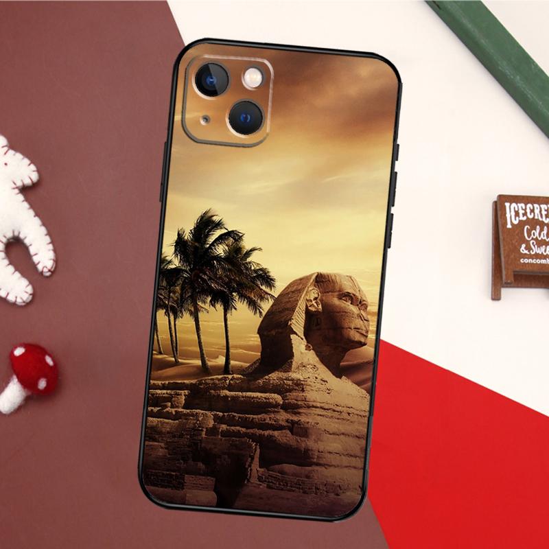 Ancient Egyptian Case For iPhone 14 Pro Max 16 15 11 12 13 17 Pro Max mini 15 16 Plus 16e 17 Air Back Cover