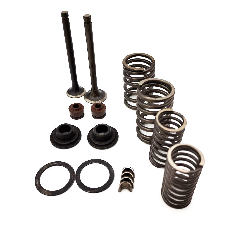 

Комплект клапанного узла 69 мм для китайского скутера мопеда 50-100 куб.см двигатель GY6 139QMB