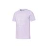 PUMA T Shirts Men's Light Purple Crew Neck Moderate Straight Fit 532612-16
