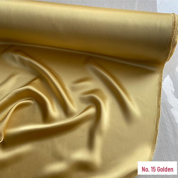 22 Momme Moerbeizijde Crêpe Satijn Stof voor Cheongsam, Beddengoed, Pyjama's en Haarelastiekjes.