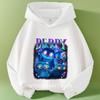 Vestiti da Bambina KPop Demon Hunters Felpa con Cappuccio Moda Bambine Felpa Casual Film Nuovo Bambini K-Pop Demon Hunters Top con Cappuccio