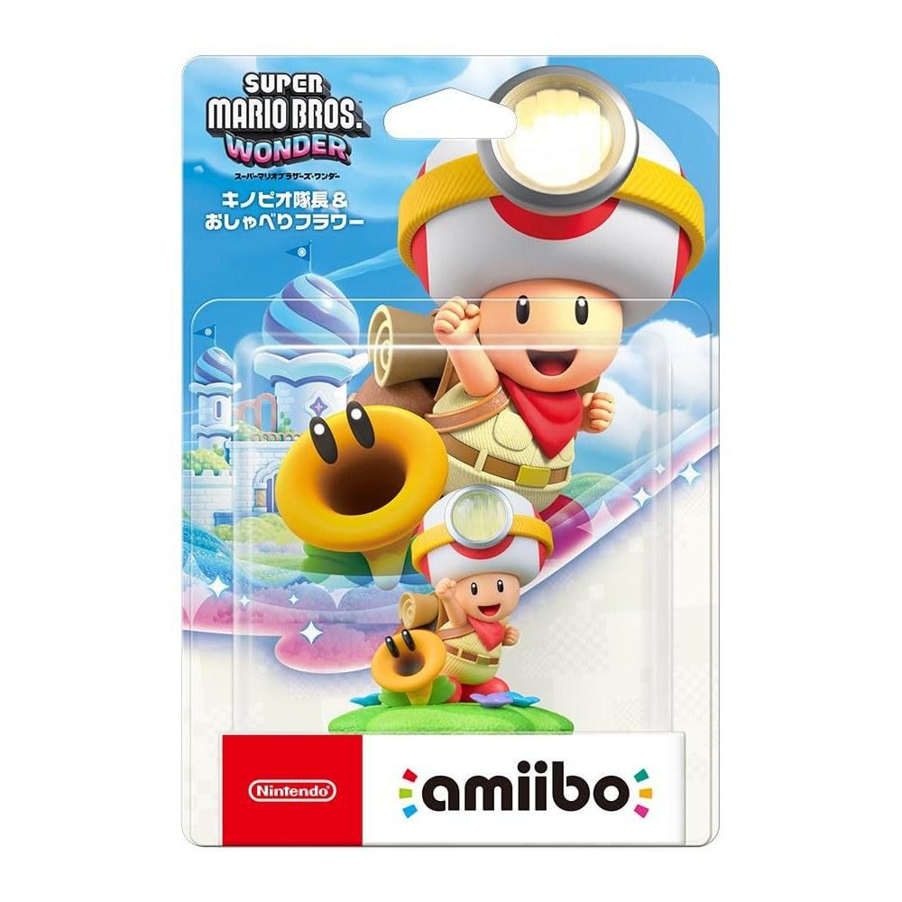 amiibo Captain Toad Talking Flower (Super Mario Series)