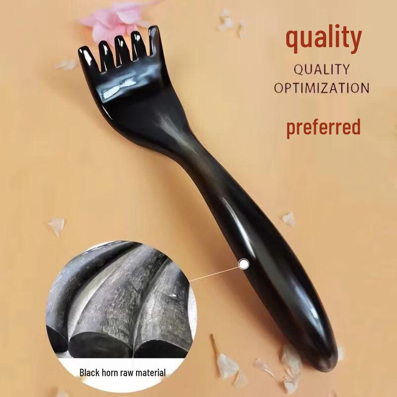 Ox Horn Head Massager Comb
