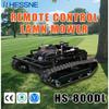 Diesel Remote Control Crawler Reel Lawn Mower - Efficient Garden Landscaping Tool