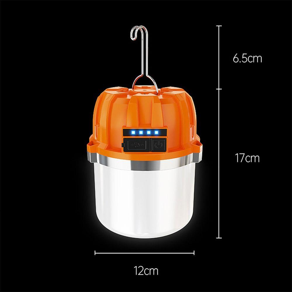 USB Rechargeable LED Camping Lantern High Brightness Long Battery Life Camping Lights with Power Display Waterproof