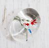 Craftsman House Glass Chopstick Rest (Goldfish)