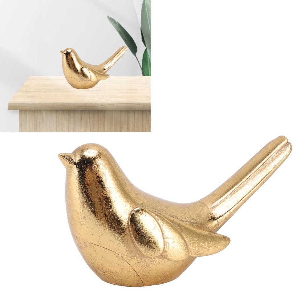 Bird Gold Bird Tabletop Decorative Ornament Bathroom Counter Ornament